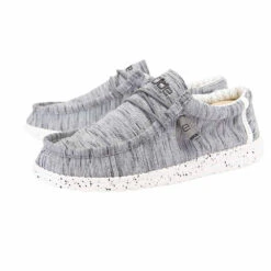 Men's Hey Dude Wally Stretch Fleece -Smart Shoes World 110530703 7 1