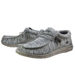 Men's Hey Dude Wally B Sox -Smart Shoes World 111033000 7 6