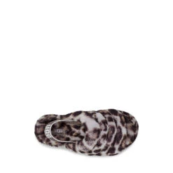 Women's Ugg(r) Fluff Yeah Slide Panther Print -Smart Shoes World 1120903SYGR 5 6