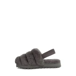 Women's Ugg(r) Super Fluff Slipper -Smart Shoes World 1121751CHRC 1 6