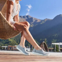 Women's Hey Dude Wendy Linen -Smart Shoes World 121533901 8 4