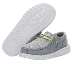 Kids Hey Dude Wally Youth Sox -Smart Shoes World 130130705 6