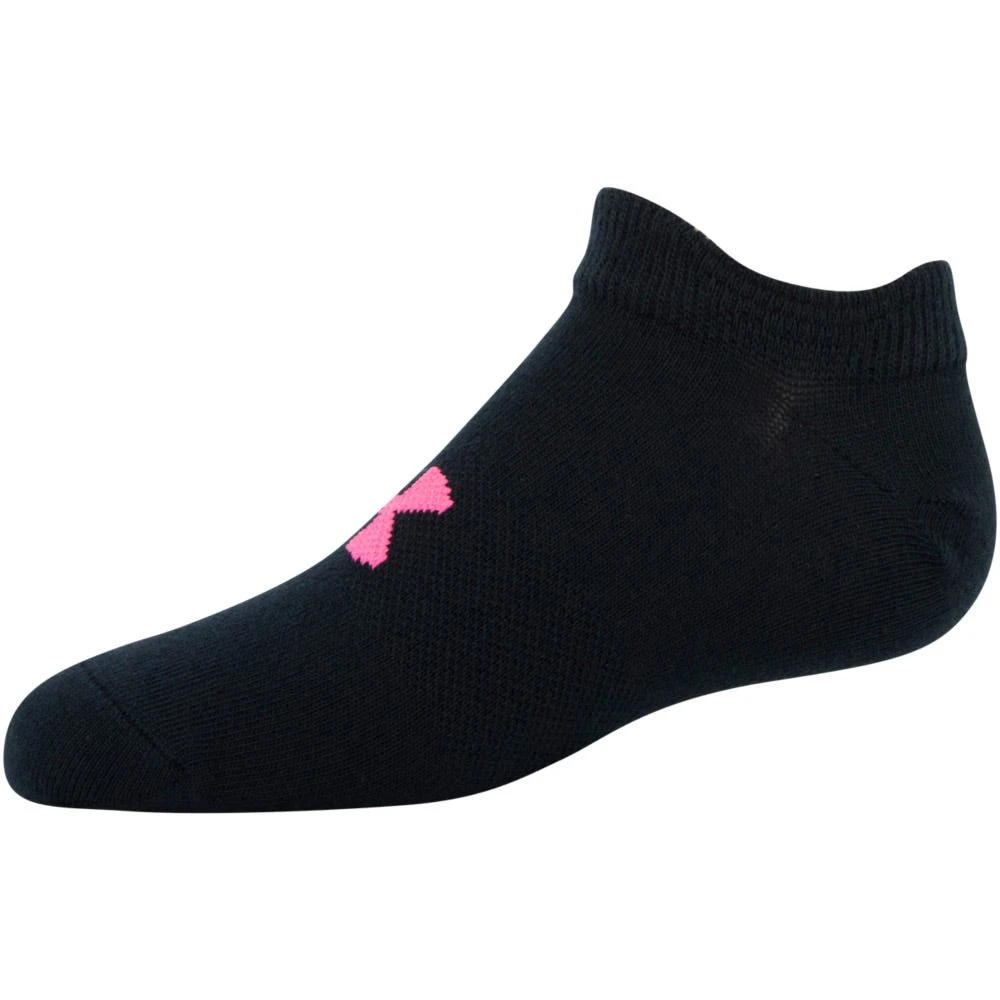 Kids Under Armour Essential No Show 6 Pack 4 Kids Under Armour Essential No Show 6 Pack - Image 2