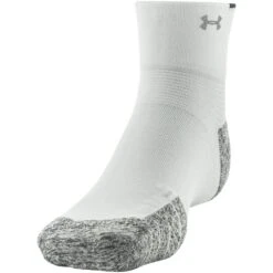 Men's Under Armour Armourdry Run Cushion Quarter 3 Pack -Smart Shoes World 1377902 001 2 040623031103