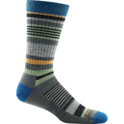 Men's Darn Tough Vermont Unstandard Stripe -Smart Shoes World 1696MEDGRAY 1