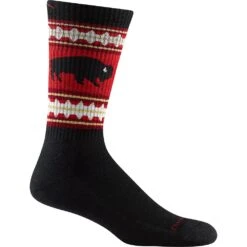 Men's Darn Tough Vermont Vangrizzle Boot Sock Mdwt Cush -Smart Shoes World 1980BLACK 052522092055 1