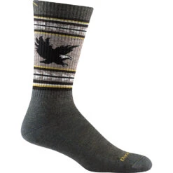 Men's Darn Tough Vermont Vangrizzle Boot Sock Mdwt Cush -Smart Shoes World 1980FOREST 052522092057
