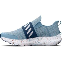 Kids Under Armour Surge 3 Slip Paintsplatter Grade -Smart Shoes World 3026867 400 3 071723203842