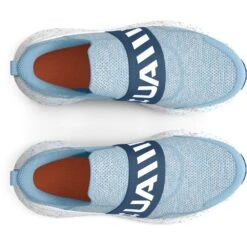 Kids Under Armour Surge 3 Slip Paintsplatter Grade -Smart Shoes World 3026867 400 8 071723203842