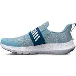 Kids Under Armour Surge 3 Slip Paintsplatter Preschool -Smart Shoes World 3026870 400 3 062923151605