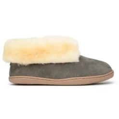 Women's Minnetonka Sheepskin Ankle Boot -Smart Shoes World 3355 2