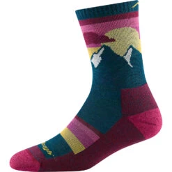 Women's Darn Tough Vermont Sunset Ledge Micro Crew Lt 12 Women's Darn Tough Vermont Sunset Ledge Micro Crew Lt -Smart Shoes World 5005DKTEAL 3 052522090459