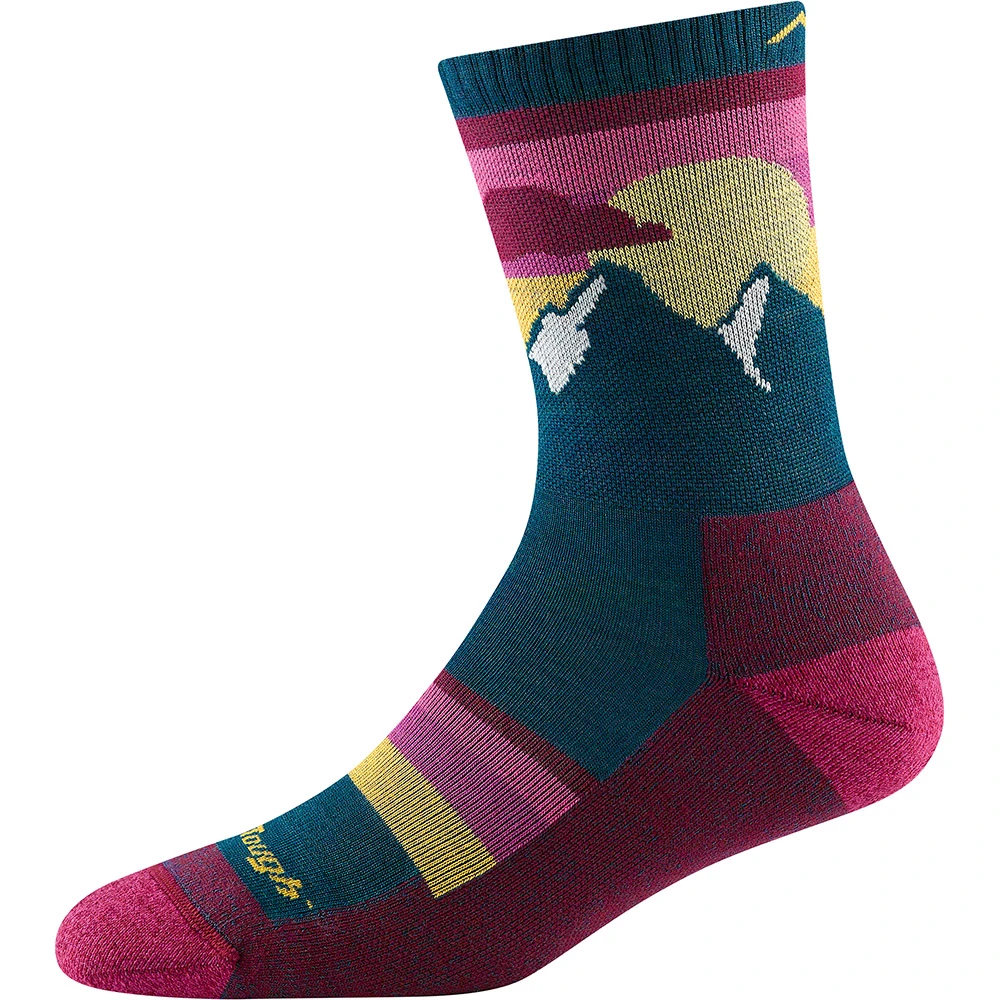 Women's Darn Tough Vermont Sunset Ledge Micro Crew Lt 7 Women's Darn Tough Vermont Sunset Ledge Micro Crew Lt - Image 5