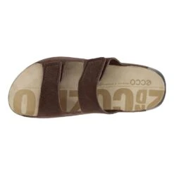 Men's Ecco 2nd Cozmo Two Band Slide -Smart Shoes World 500904 02178 5 2