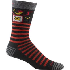 Men's Darn Tough Vermont Animal Haus Crew Ltwt 13 Men's Darn Tough Vermont Animal Haus Crew Ltwt -Smart Shoes World 6066CHARCOAL 052522090836