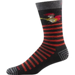 Men's Darn Tough Vermont Animal Haus Crew Ltwt 12 Men's Darn Tough Vermont Animal Haus Crew Ltwt -Smart Shoes World 6066CHARCOAL 3 052522090836