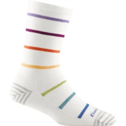 Women's Darn Tough Vermont Offline Crew -Smart Shoes World 6075WHITE