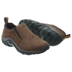 Men's Merrell Jungle Moc Nubuck Wide -Smart Shoes World 63839W 041823203124 1