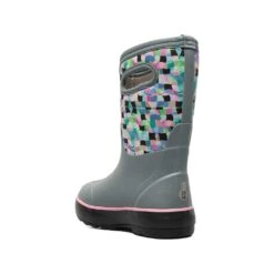 Kids Bogs Classic Ii Checkered Geo -Smart Shoes World 73076 052 4 050423032928