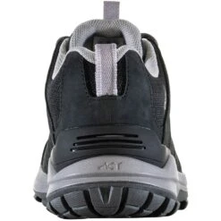 Women's Oboz Sypes Low Leather B-dry Wide -Smart Shoes World 76102W BLK 5 122222054044