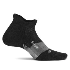 Unisex Feetures Merino 10 Ultra Light No Show Tab -Smart Shoes World EM55468 011923035948