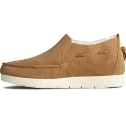 Women's Sperry Moc-sider Basic Core Suede -Smart Shoes World STS86937 3 062322210316