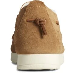 Women's Sperry Moc-sider Basic Core Suede -Smart Shoes World STS86937 5 062322210316