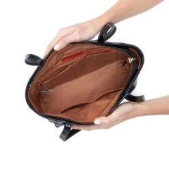 Women's Hobo Handbags Haven Tote -Smart Shoes World VI 35902BLK 8 081023030808